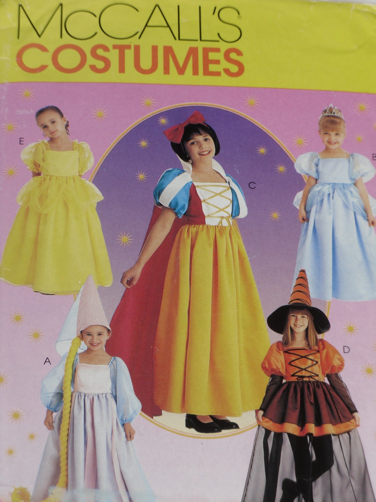 McCall's Pattern P257 Children's Story Book Costumes Size 2 3 4 Uncut  - $7.95