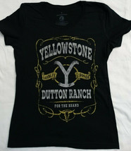 Yellowstone TV Show Dutton Ranch For The Brand Licensed Womens T-Shirt - $15.75+