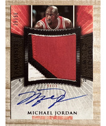 Michael Jordan 2006 Autograph Facsimile Printed Patch RP Card - $3.25
