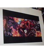 Spider-Man Poster #72 vs Thunderbolts Steve McNiven Green Goblin Venom M... - £19.80 GBP
