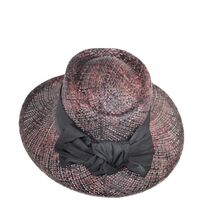 Summer Rules Firethorn Brown Straw Sun Hat Bow Detail Golf Resort Chic NWOT - $34.95