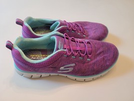 Skechers Flex Air Cooled Electra 22877 Sports Active Running Shoes Size 8.5 - $19.75