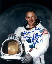 Buzz Aldrin &quot;We Come In Peace&quot; Apollo 11 Autographed 8X10 Photograph Reprint - £6.66 GBP