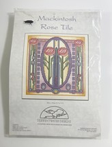 Derwentwater Designs - Mackintosh - Rose Tile Counted Cross Stitch Kit -... - $34.64