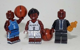 Toys Kobe Bryant memorial Basketball set with Gigi set Minifigure Custom - $17.50