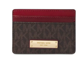Michael Michael Kors Signature Bicolor Card Case - $36.63