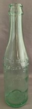 Antique Glass Pluto Water Bottle Green Embossed America&#39;s Physic Devil I... - £3.19 GBP