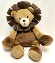 Lambs and Ivy Plush Stuffed Sitting Lion Soft Cuddly Lovey 13 inches - £9.95 GBP