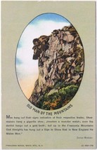 Postcard Old Man Of The Mountains Franconia Notch New Hampshire - £3.15 GBP