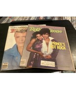 2 Rolling Stone Magazine Prince Hot Rock Miss Vanity # 394 April 28  198... - £19.47 GBP