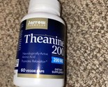 Jarrow Formulas Theanine 200/ 200 mg - 60 Vegan Veggie Caps - EXP 6/24 - £8.46 GBP