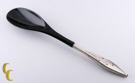 Mittel Jahrhundert Modern Salat Löffel Sterlingsilber &amp; Plastik Starburs... - $1,009.79 MXN