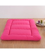 Colorful Mart Red Japanese Futon Tatami Mat Sleeping Mat Floor Futon Mat... - £132.43 GBP