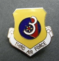 Third Air Force 3rd USAF Hat Jacket Lapel Pin 1 inch - £4.28 GBP