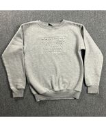 Cise Sweatshirt Adults Medium Gray Crew Neck Pullover Casual 100% Cotton... - $548.16 MXN