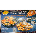 Nordic Ware Cookie And Patty Shells Double Rosette Timbale Iron Complete - $562.22 MXN