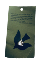 Dove Of Peace - Enamel Pin Bagde Spread Peace Christian Craft - £5.38 GBP