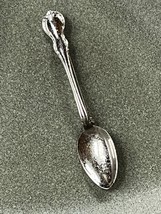 Vintage Small Silvertone Serving Spoon Utensil Lapel Stick Pin – - £6.03 GBP