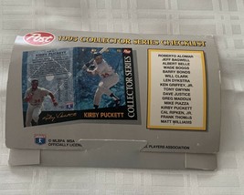 Post Cereal Vintage 1995 Collector Series Baseball Card Set Wade Boggs MLB - £8.64 GBP