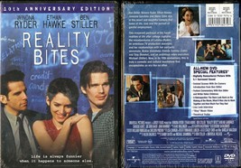 Reality Bites 10TH Anniv Ed Dvd Winona Ryder Steve Zahn Universal Video Sealed - £5.46 GBP