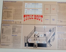 Avalon Hill Title Bout Game Board - £14.21 GBP