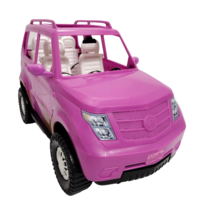 Barbie Pink Cadillac Escalade Off Road Mud Splash Suv Car Complete! Excellent! - £39.83 GBP