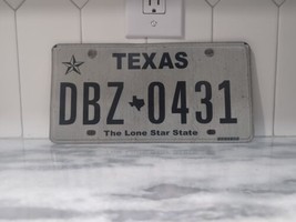 Vintage Texas License Plate DBZ 0431 Expired  - £8.61 GBP