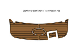 2004 Rinker 250 Fiesta Vee Swim Platform Boat EVA Faux Foam Teak Deck Floor Pad - £267.78 GBP