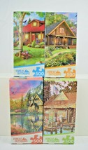 Master Pieces Great Outdoors 500 Piece Jigsaw Puzzle Bundle 4 Puzzles - £25.26 GBP