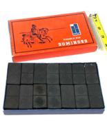 Hansen Double Six Vintage Dominoes No. T7515 Hong Kong Joust Box 28 Tile... - £21.15 GBP
