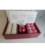 Partylite Velvet Rose Gift Set Best Burn Barrel Jar Candle P95072 19 Pie... - $13.15