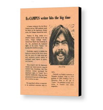 Rare Framed Horror Stephen King &#39;Carrie&#39; First Press article 8.5 X 11 Print - £15.09 GBP