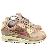  Nike Air Max 90 Brown Tan Embossed Leather Women’s 9.5 – 2007 Retro Classic - $103.97 CAD