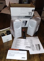Bose Companion 2 Desktop Laptop PC Computer Speaker System Speakers Silver - $124.99