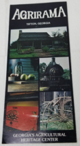 Agrirama Brochure 1979 Tifton Georgia Agricultural Heritage Center - £11.36 GBP