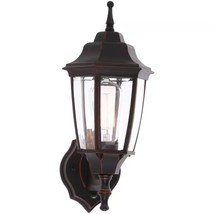Hampton Bay Oil-Rubbed Bronze Dusk-to-Dawn Wall Lantern Sconce-Missing L... - $657.06 MXN