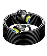 HDMI Cable 80FT 1.4 10.2Gbps Bright Aluminum Plating Shell High Speed HD... - £55.81 GBP