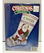 Good Shepherd Counted Cross Stitch Santa&#39;s Presents Christmas Stocking N... - £8.53 GBP