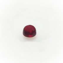 Natural Ruby 6.5x6.5mm Round Cabochon Cut Burgundy Color VS Clarity Africa Loose - £92.20 GBP
