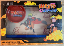 Naruto Shippuden CultureFly Ceramic Sushi Set: Anime: Japanese: BRAND NEW - £19.70 GBP