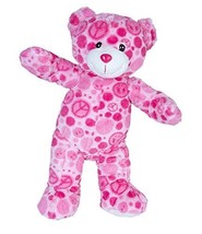 Recordable 16&quot; Plush Harmony the Pink Peace Bear w/20 Second Digital Recorder fo - £20.64 GBP