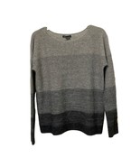 Vince Gray Cashmere Womens Size Small Ombre Gradient Long Sleeves Knit - £47.25 GBP