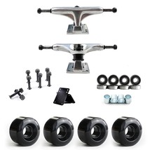 City run 5inch Skated truck wheels complete kit with 55*32mm wheels Double er sk - £114.23 GBP