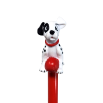 Vintage Disney Applause Pencil W/ 101 Dalmation Dog Topper Stationary Nos New - £14.95 GBP