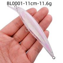 20pcs Blank Body Fishing Lure High Quality DIY Plastic Unpainted  Japan Crankbai - £67.29 GBP