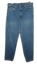 Vintage Levi&#39;s 540 Mens Jeans 36x34 (35x33 1/4) Relaxed Fit Tapered Copper Tab - £31.23 GBP