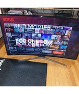Samsung 55 inch curved smart tv UN55MU6490 w/ remote w/ stand - $321.75