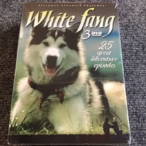 White Fang (DVD, 2004, 3-Disc Set) 25 Episodes Tv Series ~NEW~￼ - £7.73 GBP