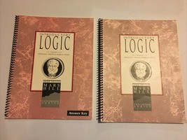 Introductory Logic 3e Mars Hill Student Workbook Answer Key Set Canon Press - $14.84