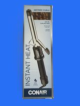 Conair Instant Heat 3/4" Curling Iron Black Corded 25-Heat Settings Dual... - $15.00